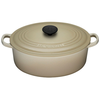 Garnek żeliwny owalny Le Creuset 4,1l beżowy 25002276802461