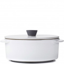 Garnuszek do serwowania z pokrywką Caractere Revol biały RV-654576-6