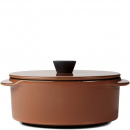 Garnuszek do serwowania z pokrywką Caractere Revol cynamon RV-654577-6