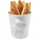 Gnieciony kubek porcelanowy do grissini 1 Litr Revol Froisses czerwony RV-641915-1