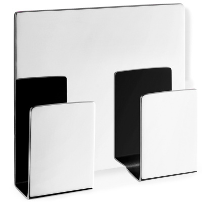 Haczyk podwójny na ręczniki Appeso Zack polerowany 40005