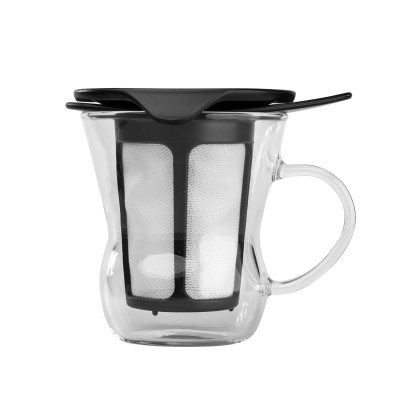 Hario - One Cup Tea Maker - Czarny 200ml OTM-1B