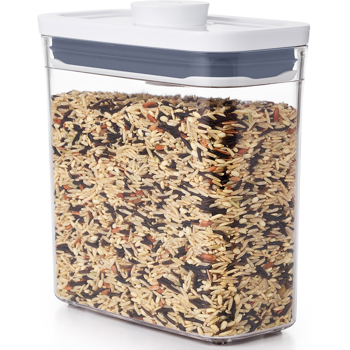 szczelny, hermetyczny pojemnik na zbożę i mąkę OXO