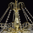 Imponujący duży żyrandol z kryształkami Pearls MW-LIGHT Crystal 232017408