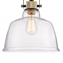 Industrialna lampa wisząca, szklana, do kuchni i jadalni Irving Maytoni Loft T163PL-01W