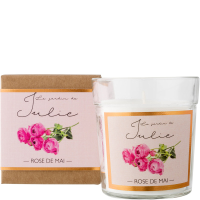 Intensywna świeca zapachowa ROSE DE MAI Le jardin de Julie ZVV008RMLJ