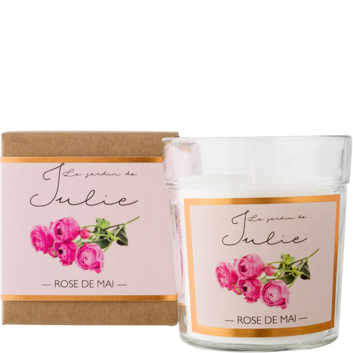 Intensywna świeca zapachowa ROSE DE MAI Le jardin de Julie
