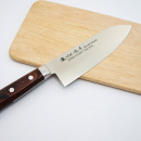 Japoński Nóż kuchenny Santoku Satake Unique Clad mahoń 17cm 801-133