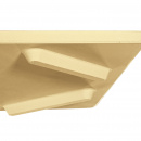 Kamień do pizzy na nóżkach - kordieryt - Kuchenprofi KU-1086150040