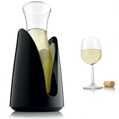 Karafka chłodząca Rapid Vacu Vin czarna VV-3645460