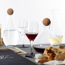 Karafka do wina czerwonego z korkiem Fratelli Leonardo 018558