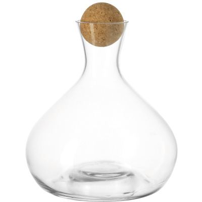 Karafka do wina czerwonego z korkiem Fratelli Leonardo 018558