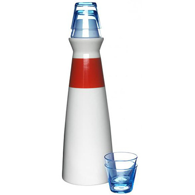 Karafka latarnia i 4 kieliszki Sagaform Paper Boat SF-5015734