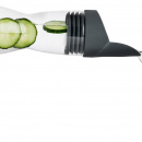 Karafka z silikonową pokrywką 1 Litr Flip Sagaform szara SF-5017772