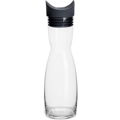 Karafka z silikonową pokrywką 1 Litr Flip Sagaform szara SF-5017772