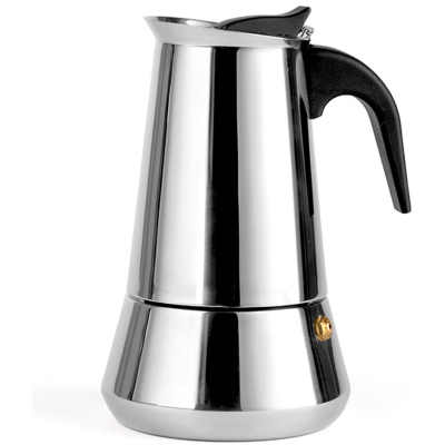 Kawiarka 400 ml stal polerowana Trevi 6 Leopold Vienna LV113003