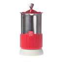 Kawiarka elektryczna ze spieniaczem G.A.T. Gatpuccino 4tz - Czerwona 602004RE