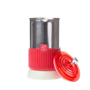 Kawiarka elektryczna ze spieniaczem G.A.T. Gatpuccino 4tz - Czerwona 602004RE