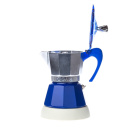 Kawiarka elektryczna ze spieniaczem G.A.T. Gatpuccino 4tz - Niebieska 602004BL