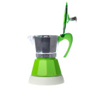 Kawiarka elektryczna ze spieniaczem G.A.T. Gatpuccino 4tz - Zielona 602004GR
