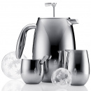 Kawiarka izolowana 1 Litrowa Bodum Columbia stal szczotkowana 1308-57