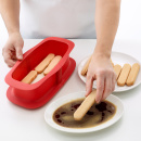 Keksówka z talerzem ceramicznym Duo Lekue 24cm 2412524R14M150