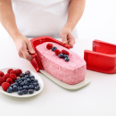 Keksówka z talerzem ceramicznym Duo Lekue 24cm 2412524R14M150