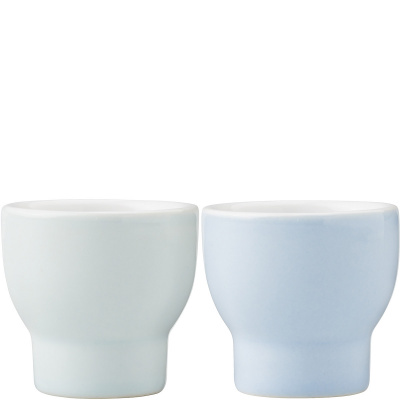 Kieliszki do jajek Emma Stelton niebieskie, 2 sztuki X-213