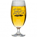 Kieliszki do piwa z nadrukiem Love, Beer, Bar Pub - 4 sztuki SF-5017608