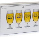 Kieliszki do piwa z nadrukiem Love, Beer, Bar Pub - 4 sztuki SF-5017608