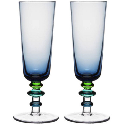 Kieliszki do szampana Spectra Sagaform niebieskie SF-5016272