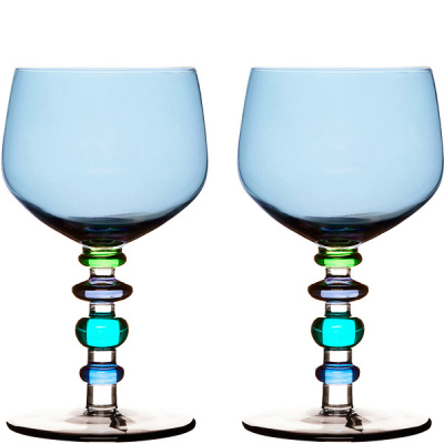 Kieliszki do wina Spectra Sagaform niebieskie SF-5016240