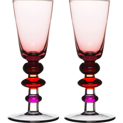 Kieliszki do wódki Spectra Sagaform różowe SF-5016318