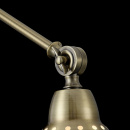 Kinkiet antyczny mosiądz, regulacja położenia Domino Maytoni Modern MOD142-WL-01-BS