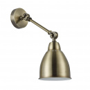 Kinkiet antyczny mosiądz, regulacja położenia Domino Maytoni Modern MOD142-WL-01-BS