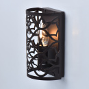 Kinkiet ażurowa klatka MW-LIGHT Country ciemnobrązowy 249028201