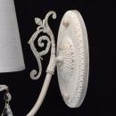 Kinkiet biały ze złotą patyną MW-LIGHT Elegance 448022001