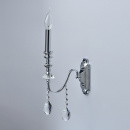 Kinkiet chromowany świecznik z kryształami Consuelo MW-LIGHT Classic 614022401