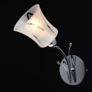 Kinkiet chromowany, szklany klosz Porto MW-LIGHT Megapolis 297023701