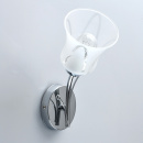 Kinkiet chromowany, szklany klosz Porto MW-LIGHT Megapolis 297023701