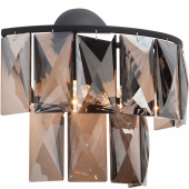 Kinkiet czarne kryształy Vitaluce VE5276-1/3A