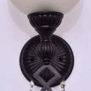 Kinkiet dekoaryjny z kryształowymi wisiorkami CHIARO 382020301