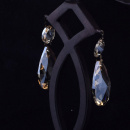 Kinkiet dekoaryjny z kryształowymi wisiorkami CHIARO 382020301