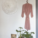 Kinkiet duży - lampa ścienna z naturalnych piór EOS Up UMAGE 70 cm 02141