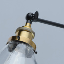 Kinkiet industrialny - mosiądz i szkło MW-LIGHT Loft 392027901