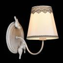 Kinkiet klasyczny z ptakami na podstawie Bouquet Maytoni Classic ARM023-01-S