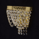 Kinkiet kryształki, złoty MW-Light Crystal 351021202