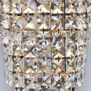 Kinkiet kryształowy, chromowana na złoto podstawa Adelard MW-LIGHT Crystal 642022901