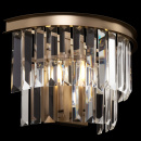 Kinkiet kryształowy Revero Maytoni kolor mosiądz MOD085WL-01BS