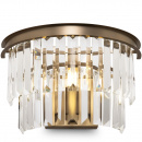 Kinkiet kryształowy Revero Maytoni kolor mosiądz MOD085WL-01BS